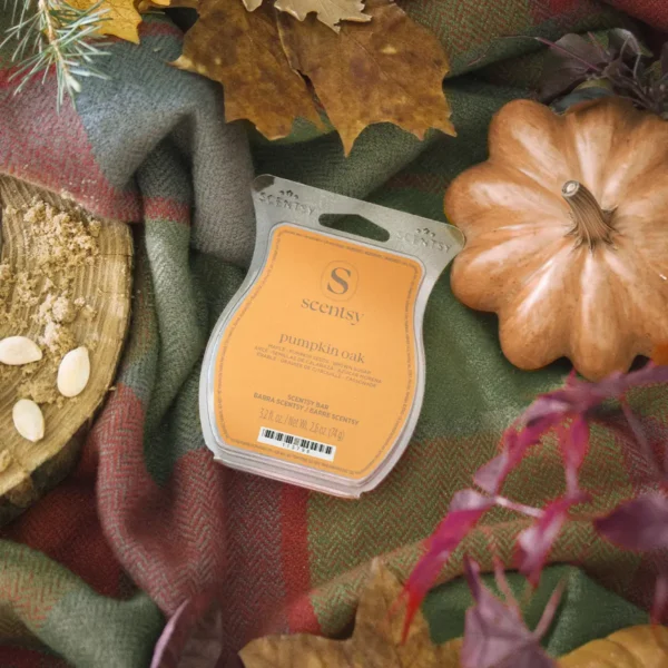 1200X1200-Scent-Wax-Pumpkinoak-R13-2026 Pumpkin Oak Scentsy Bar - Harvest 2026