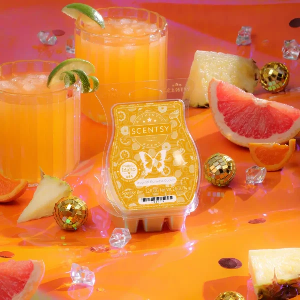 Tropical Rum-Ba Cooler Scentsy Wax Bar | Let's Dance
