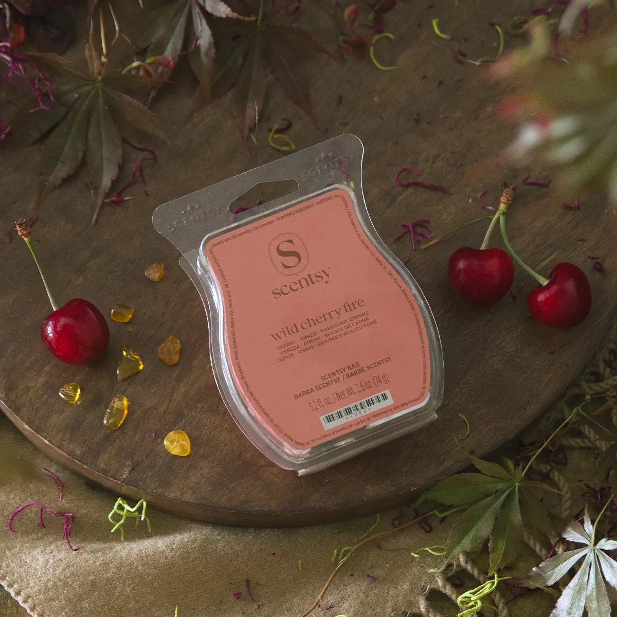 1200X1200-Scent-Wax-Wildcherryfire-R13-2026 Wild Cherry Fire Scentsy Bar - Harvest 2026