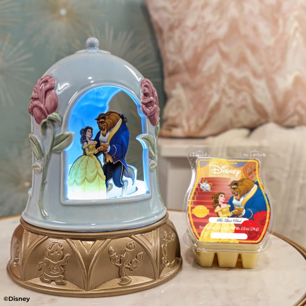 Enchanted Love Scentsy Warmer Disney Beauty & The Beast Scentsy Warmer
