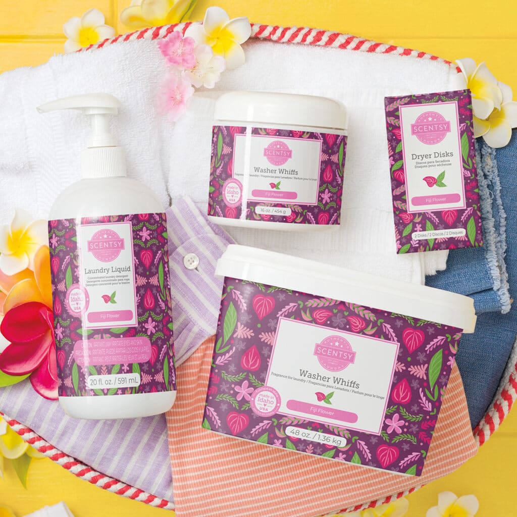 Fiji Flower Scentsy Washer Whiffs Tub