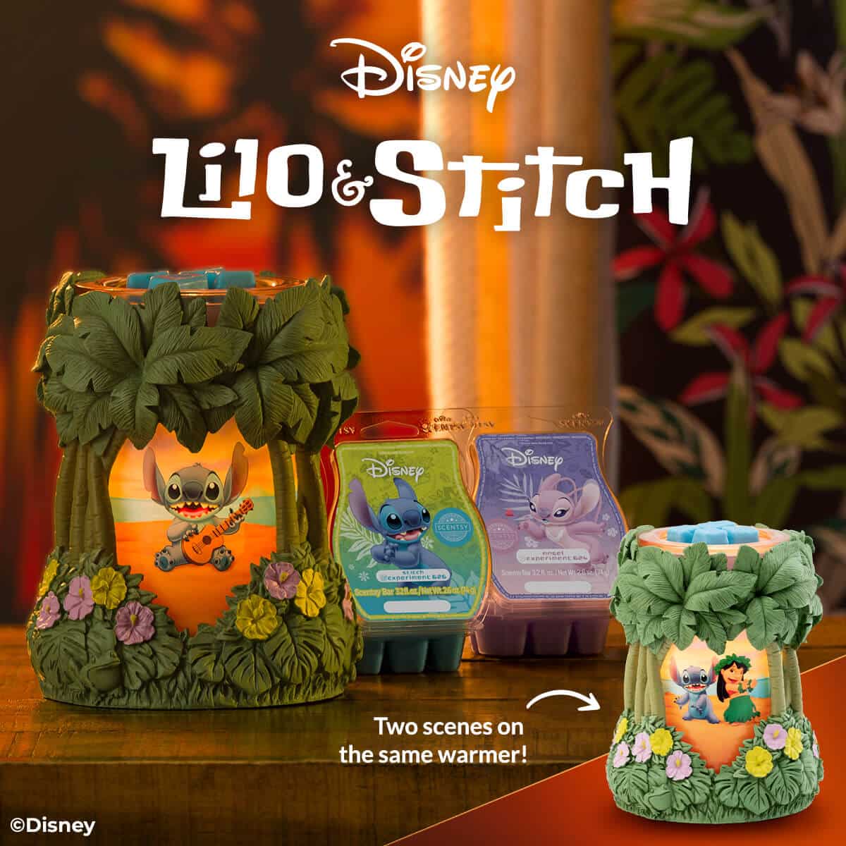 Disney Stitch Scentsy UK Warmer Now With Two FREE Bars! - The Candle  Boutique - Scentsy UK Consultant