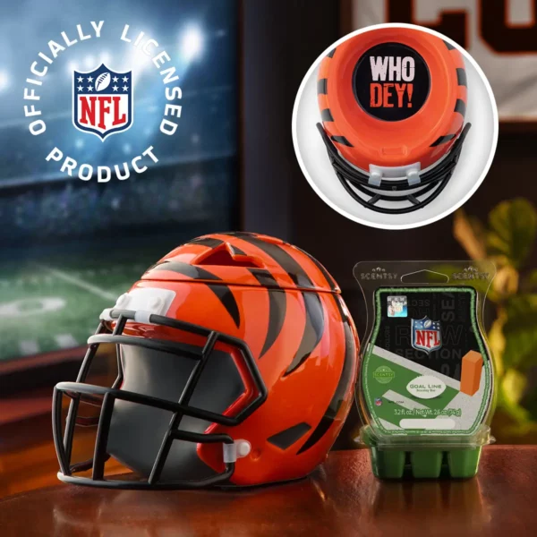 NFL Cincinnati Bengals Helmet Scentsy Warmer