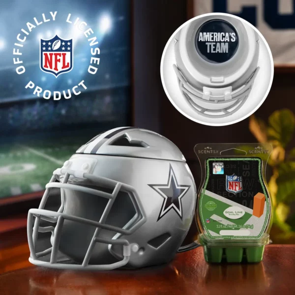NFL Dallas Cowboys Helmet Scentsy Warmer