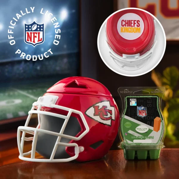 NFL Kansas City Chiefs Helmet Scentsy Warmer