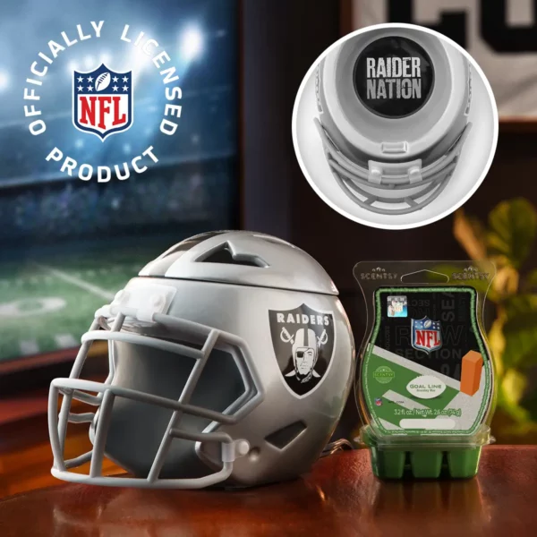 NFL Las Vegas Raiders Helmet Scentsy Warmer