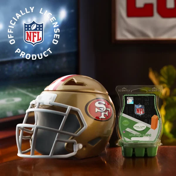NFL San Francisco 49ers Helmet Scentsy Warmer