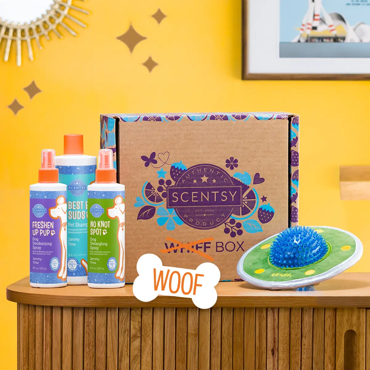 April 2024 Scentsy Woof Dog Box