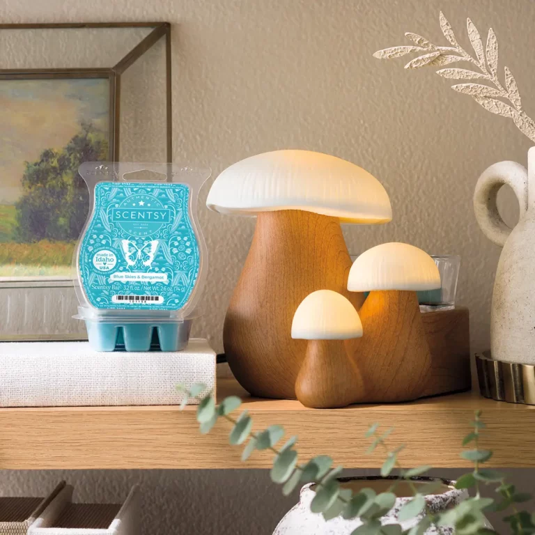 Scentsy July 2025 Warmer of the Month | Forest Forage + Blue Skies & Bergamot