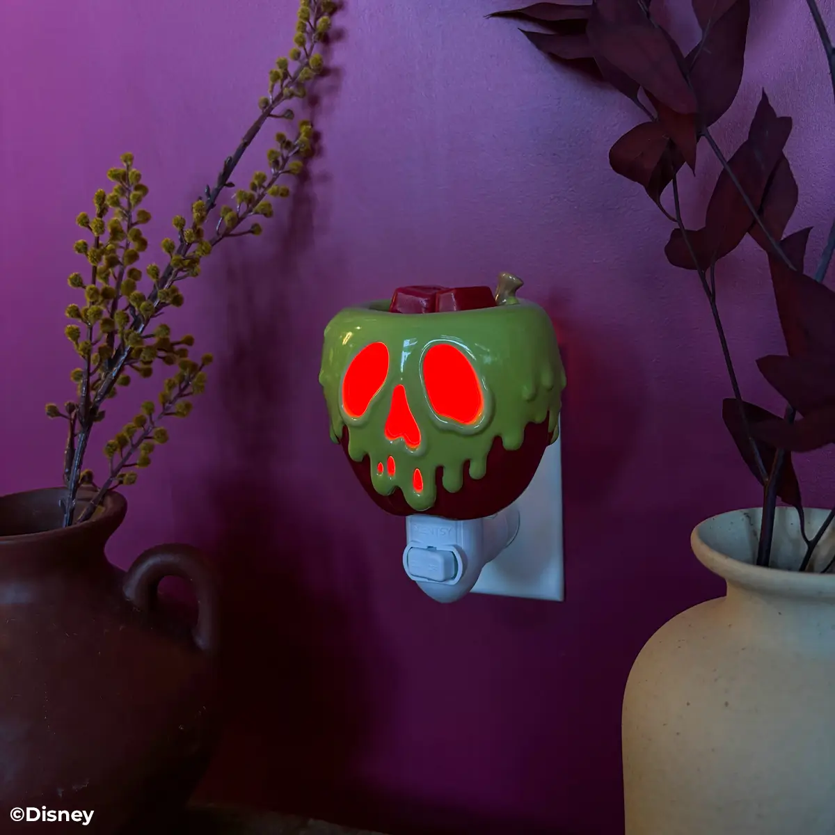 Just One Bite Poison Apple Scentsy Mini Warmer | Disney Villains