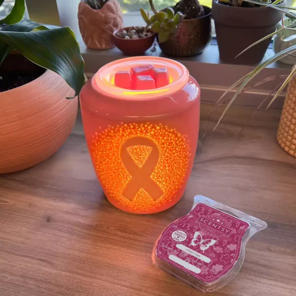 Passion for Pink Scentsy Warmer | Breast Cancer Awareness