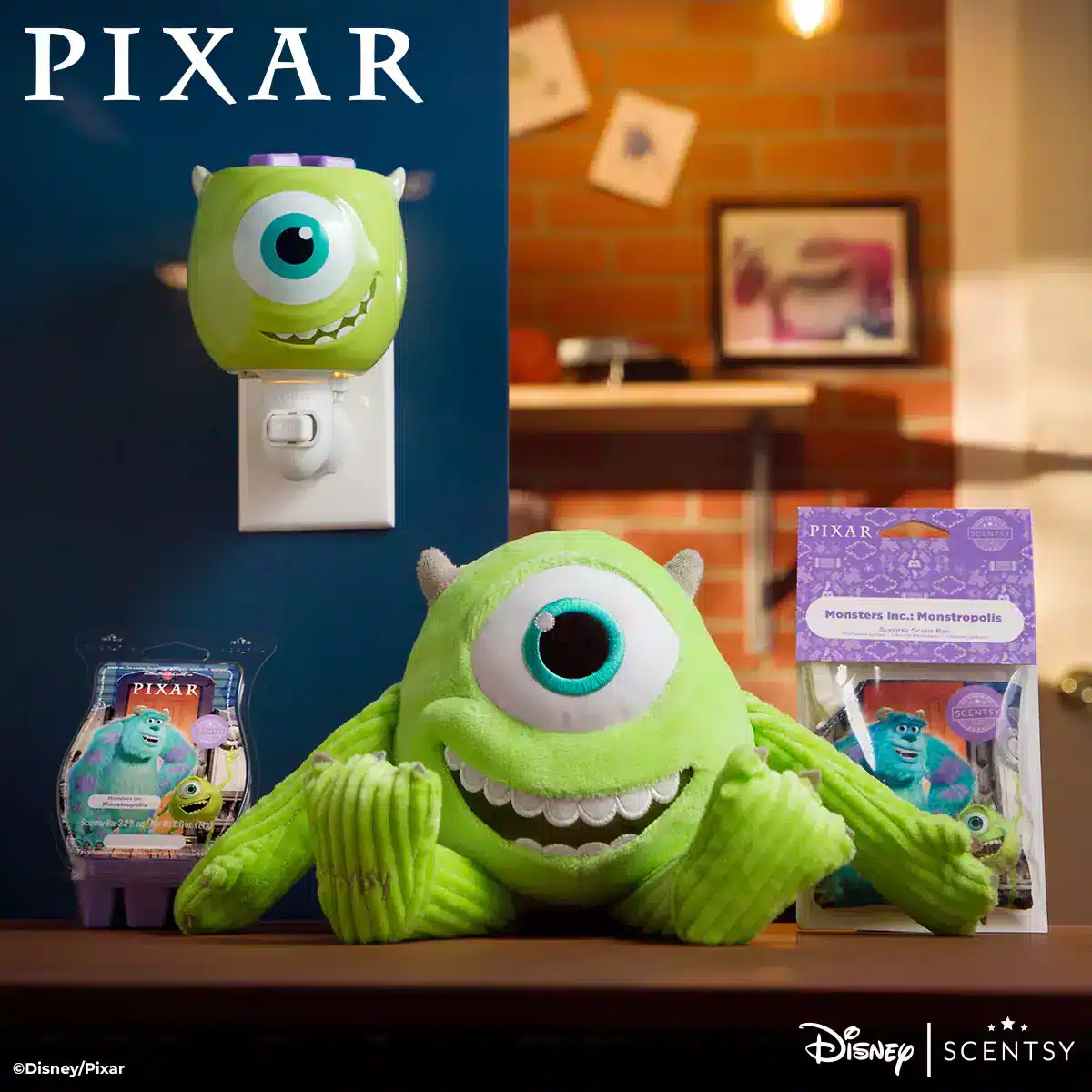 SULLEY SCENTSY BUDDY MONSTERS INC SCENTSY