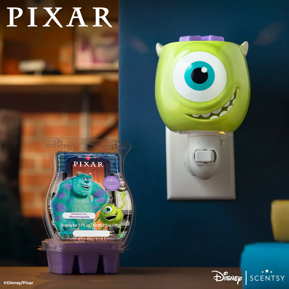 SULLEY SCENTSY BUDDY MONSTERS INC SCENTSY