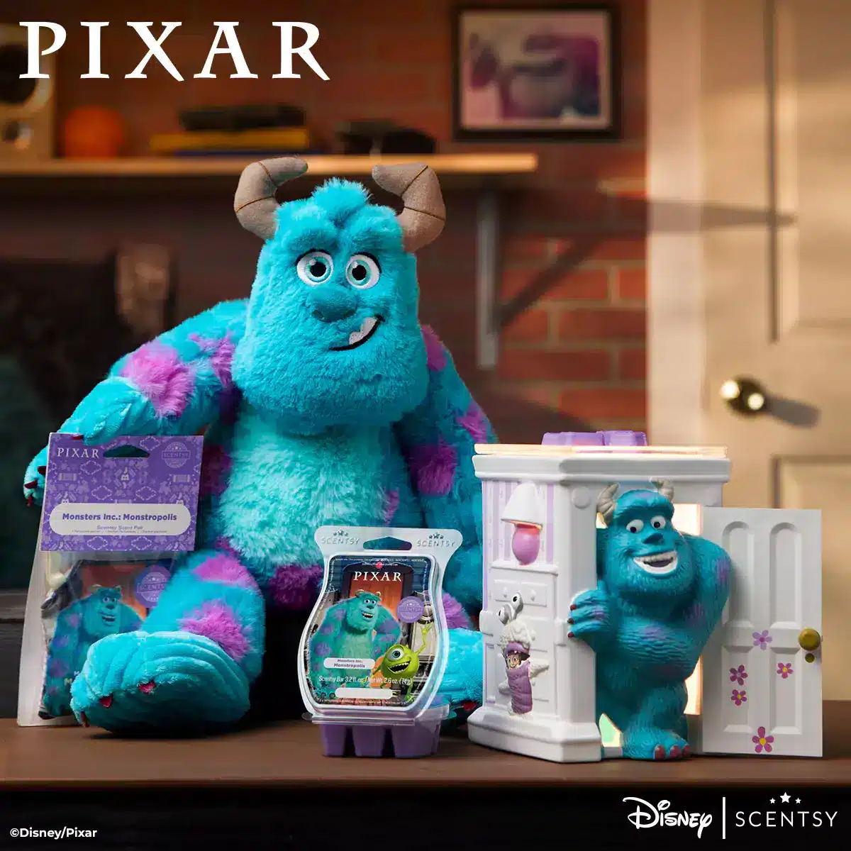 SULLEY SCENTSY BUDDY MONSTERS INC SCENTSY