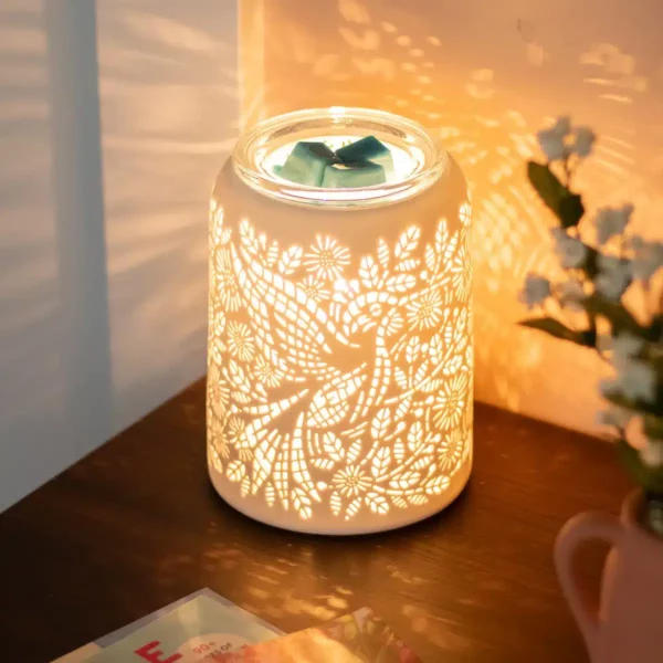 Etched Hummingbird Scentsy Warmer