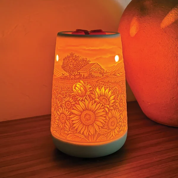 Sunflower Fields Scentsy Warmer | August 2024 Warmer of the Month