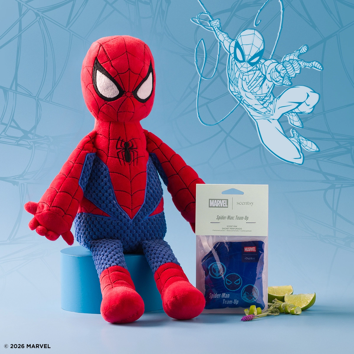 1200X12002026Spidermanspidermanbuddyscentpakr13Mx_Highres Spider-Man Scentsy Buddy | Marvel 2026