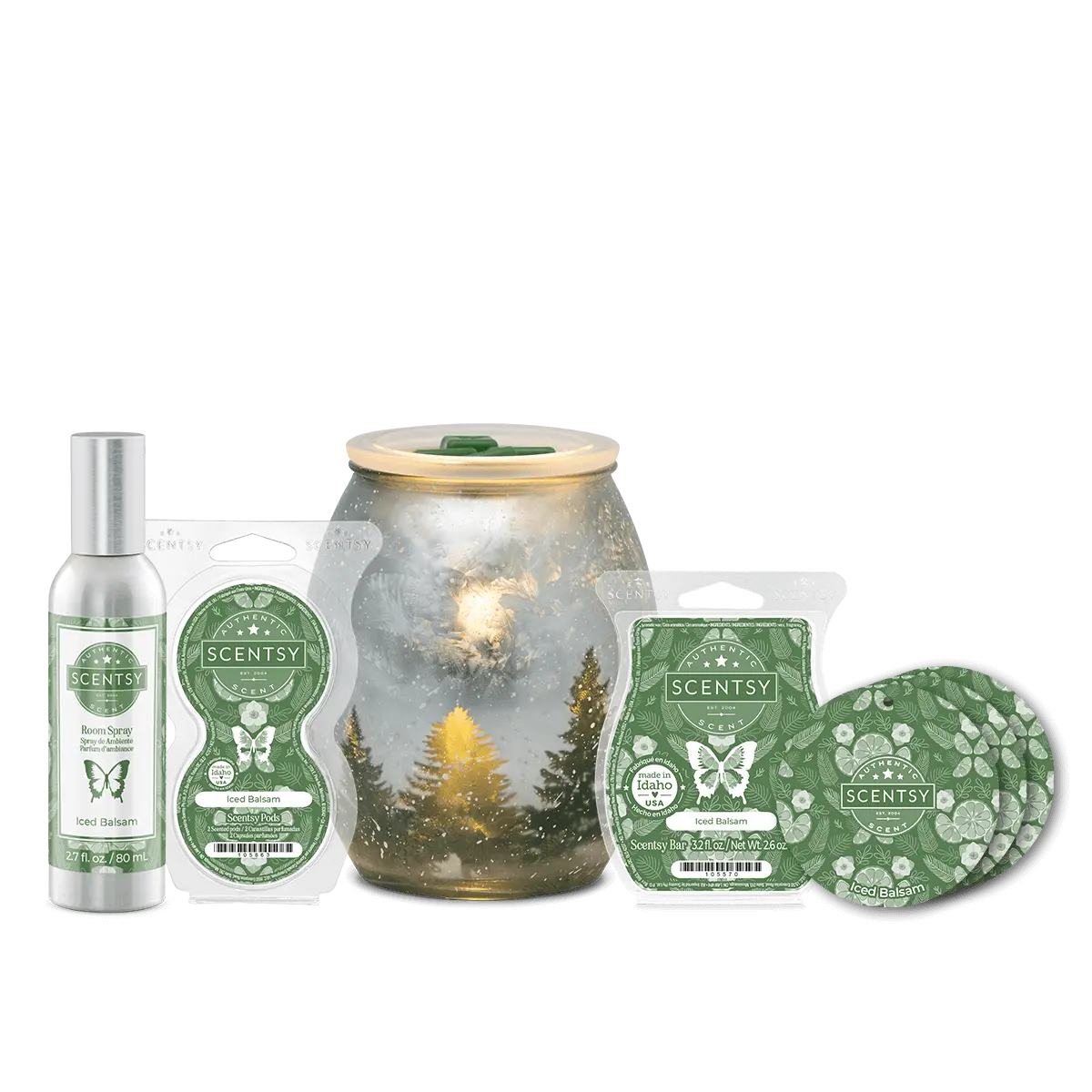 December 2025 Scentsy Scent & Warmer of the Month Bundle