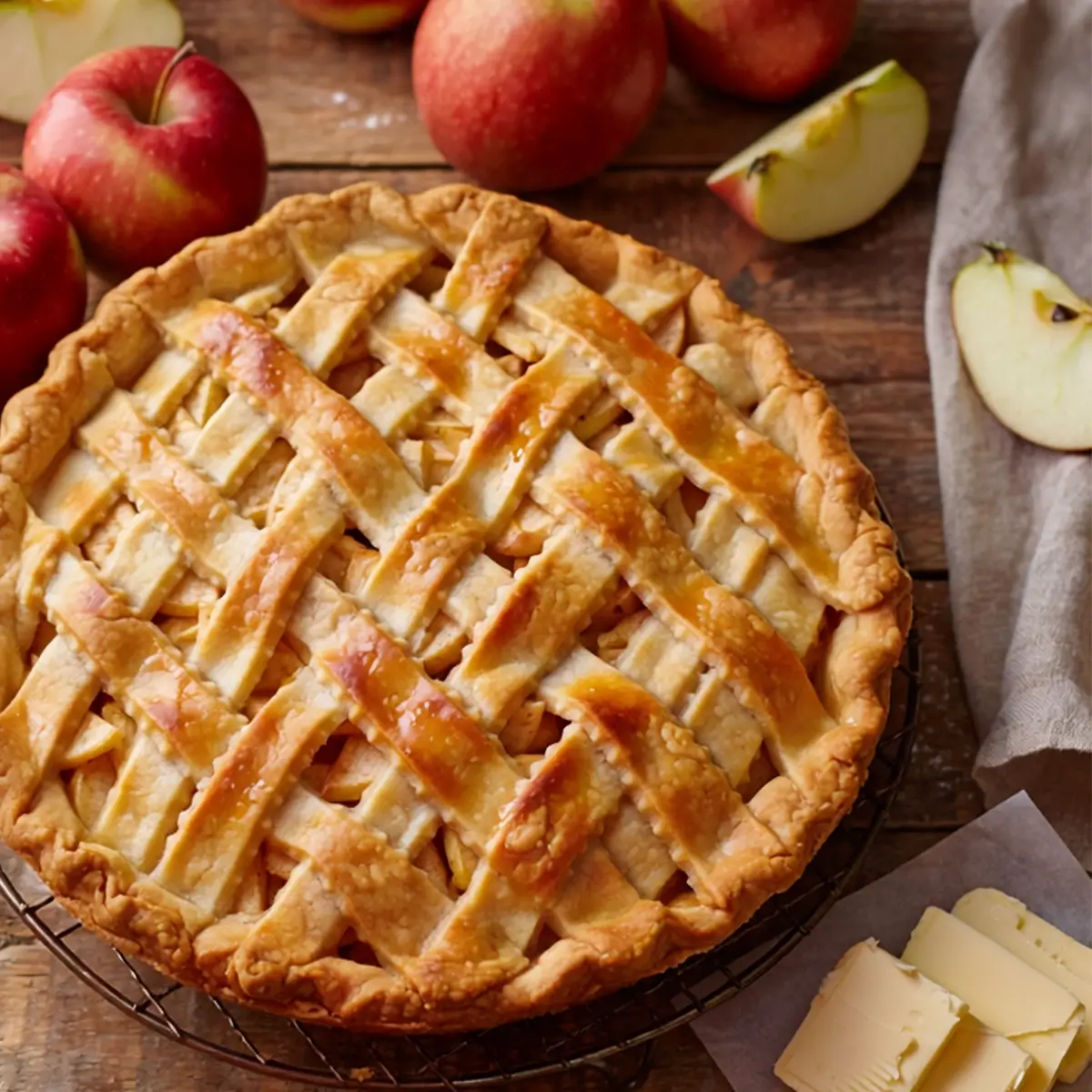 1200X1200Scentscentnotesbakedapplepiera2026_Highres Baked Apple Pie Scentsy Wax Bar