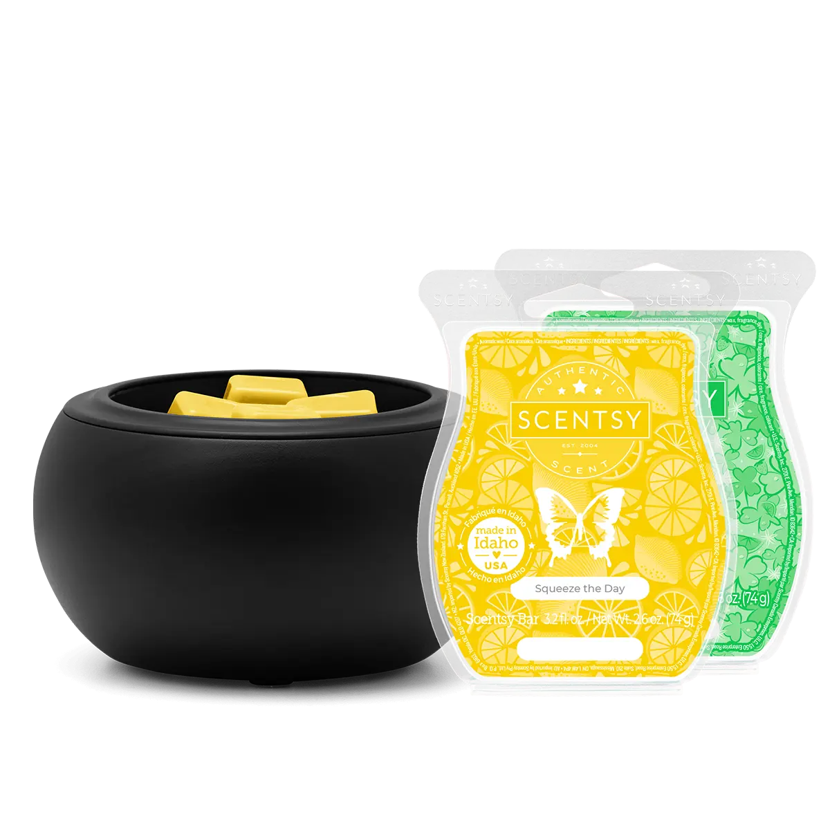 Scentsy Black Mod Warmer Bundle February 2024