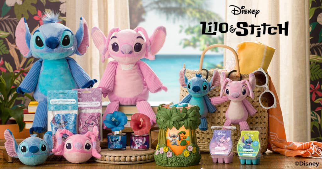 Scentsy Lilo & Stitch 2024 Collection Aloha Ohana Warmer