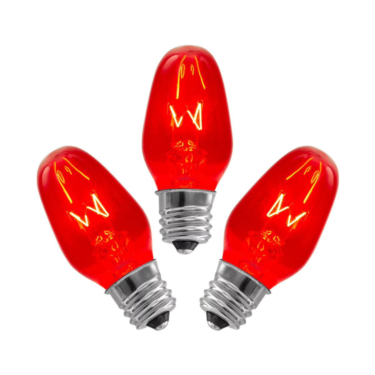 15 Watt Scentsy Light Bulbs Red – 3 Pack