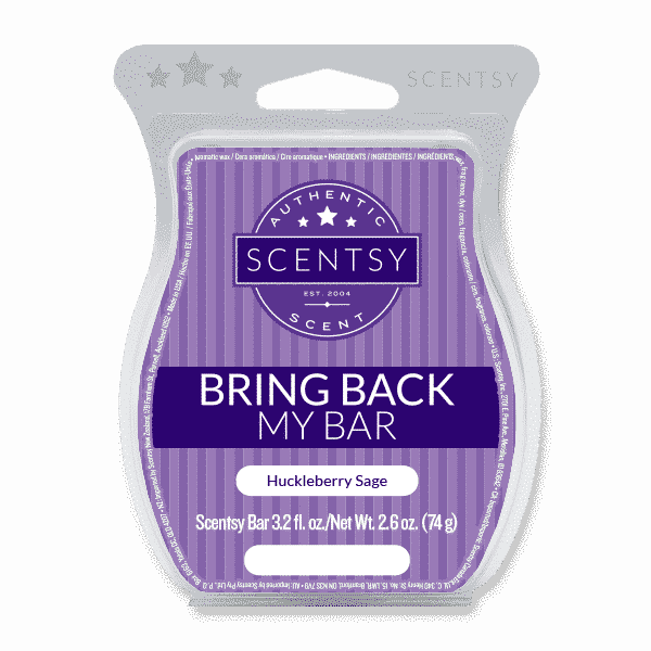 HUCKLEBERRY SAGE SCENTSY BAR