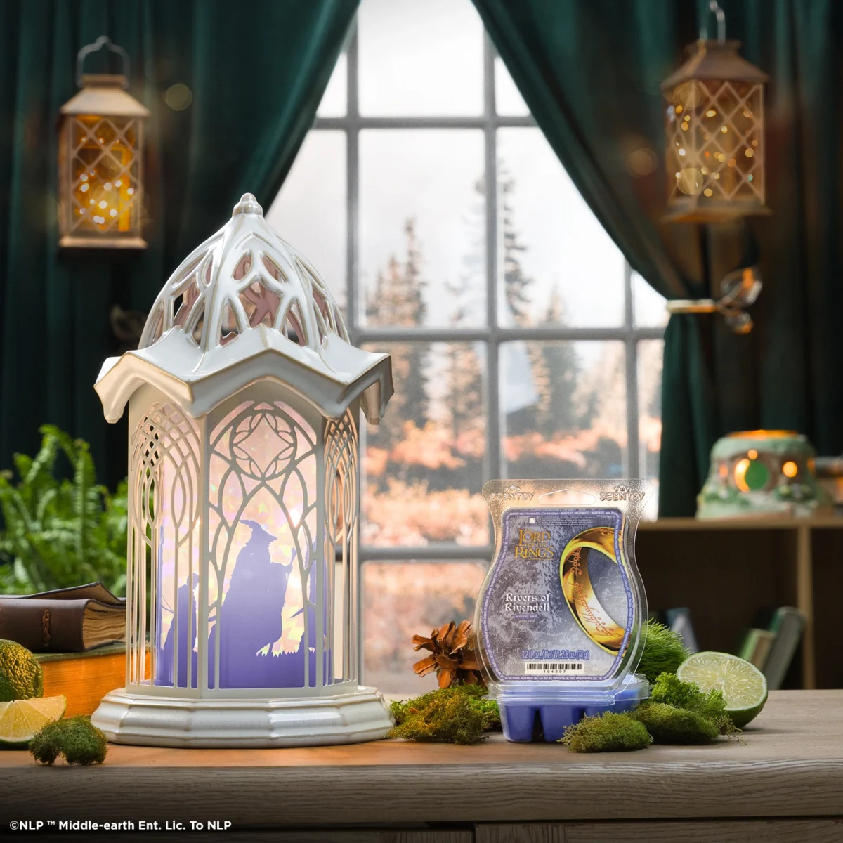 1600X16002026Lordoftheringsrivendellwarmernologor13_Highres The Lord of the Rings: Rivendell Scentsy Warmer