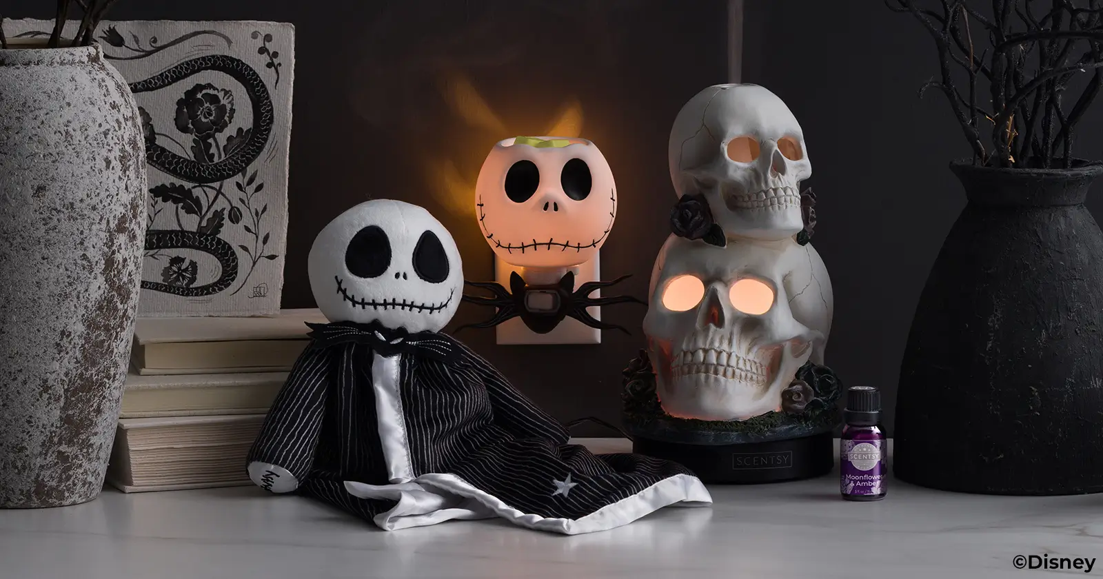 The Nightmare Before Christmas Scentsy Collection with Harvest 2025 | Shop Now