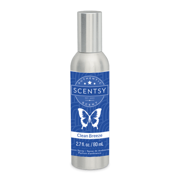 Clean Breeze Scentsy Room Spray Incandescent.Scentsy.us