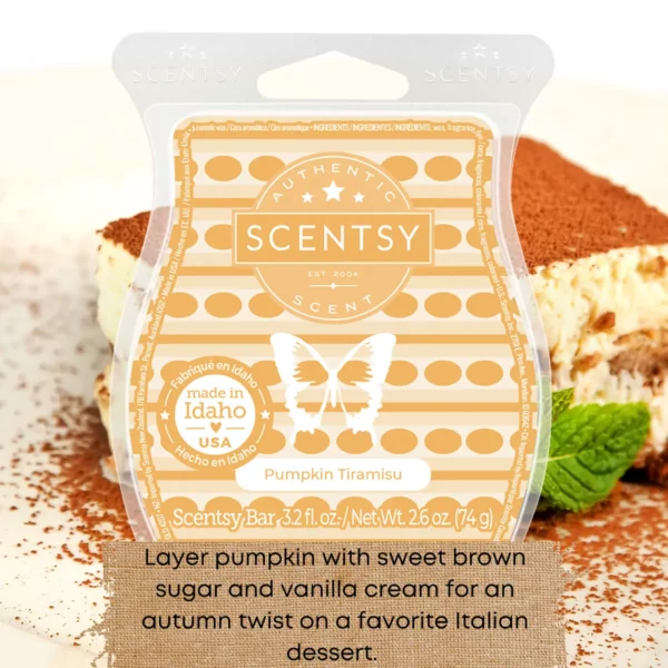 Pumpkin Tiramisu Scentsy Bar