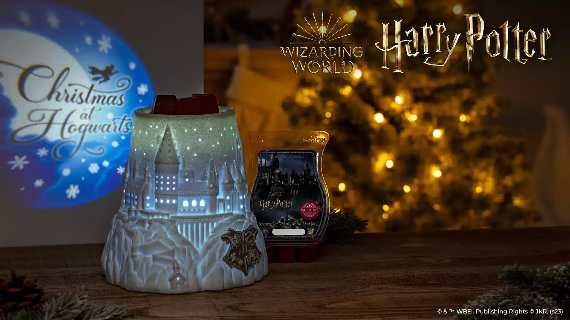 Christmas At Hogwarts Scentsy Warmer | Harry Potter Christmas at Hogwarts Scentsy Warmer | Harry Potter