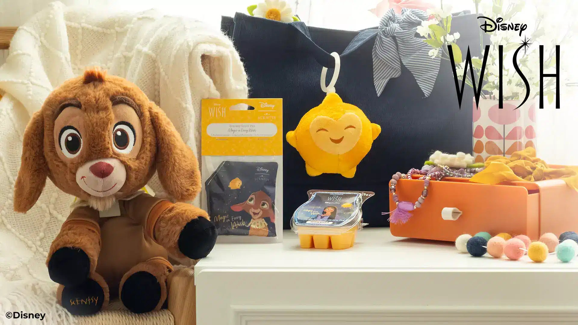 Disney Wish Scentsy Collection | Valentino Scentsy Buddy + Star | Shop Now