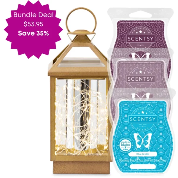 Glimmer & Glow Sparkle at Home Scentsy Warmer Bundle