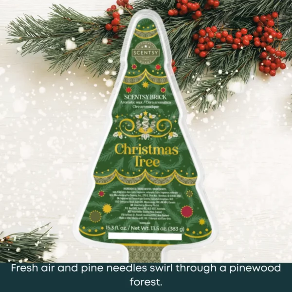 Christmas Tree Scentsy Brick | Holiday 2024