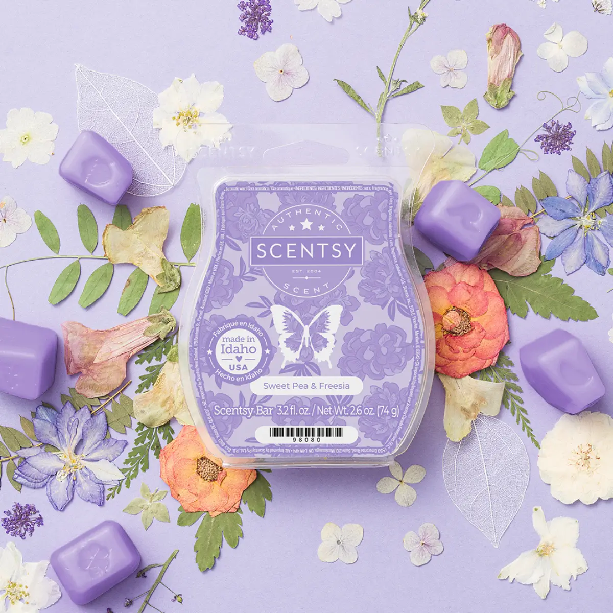 Sweet Pea & Freesia Scentsy Bar