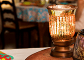 AMBER FLUTED SHADE SCENTSY WARMER | DISCONTINUED