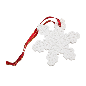 Scentsy Very Snowy Spruce Christmas Porcelain Ornament