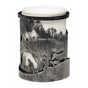 Away in the Manger with Etched Core - $43.00