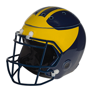 70% Off On Select Scentsy Campus Collection Warmers University of Michigan Football Helmet Warmer ELEMENT
