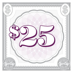 Scentsy $25 Gift Certificate