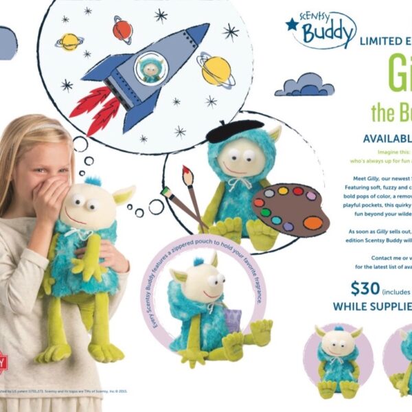 SCENTSY GILLY THE BUDDY