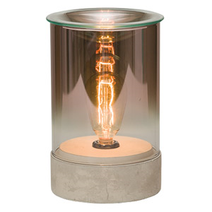 SCENTSY PARLOR SHADE EDISON BULB WARMER