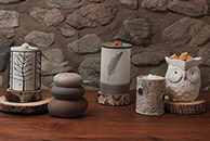 Scentsy Warmers QUILL LAMPSHADE WITH EDISON BULB SCENTSY WARMER