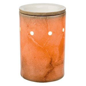 TRAVERTINE SCENTSY CORE SILHOUETTE WARMER (WITH $15 WRAP) - $43