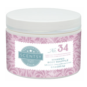 SCENTSY WHIPPED BODY SOUFFLE NO. 34