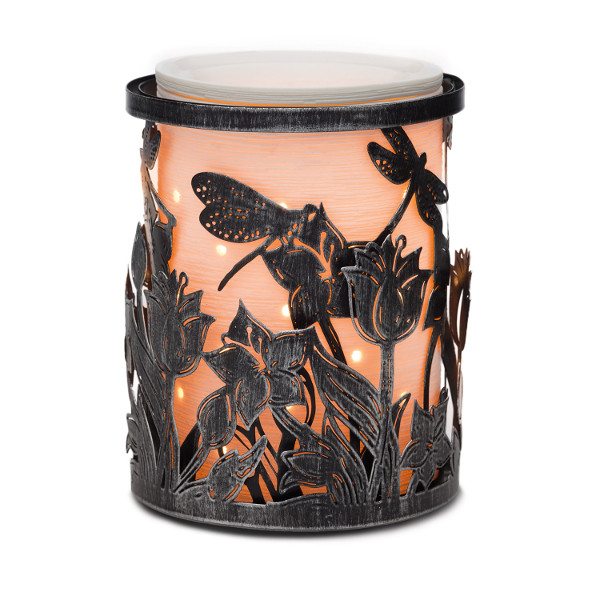 SPRING CREEK SCENTSY WARMER WRAP WITH ETCHED CORE WARMER