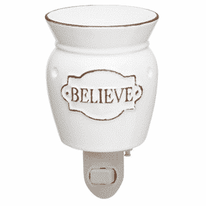 BELIEVE NIGHTLIGHT SCENTSY WARMER