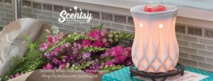 SCENTSY ALABASTER WARMER 2016