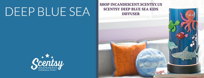 SCENTSY DEEP BLUE SEA KIDS DIFFUSER 2016